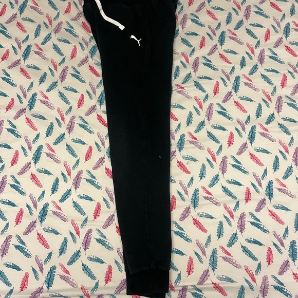 Puma Kids Black Jogger Pants - Picture 4 of 4